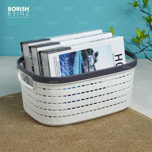 BORISH BEINZ MULTI BASKET BBHW KC21 WH(30*21*13.5cm) | 1 - Login Megastore