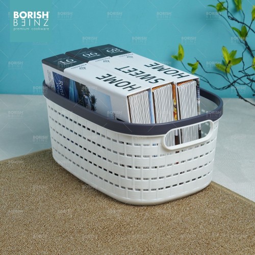 BORISH BEINZ MULTI BASKET BBHW KC21 WH(30*21*13.5cm) | 2 - Login Megastore