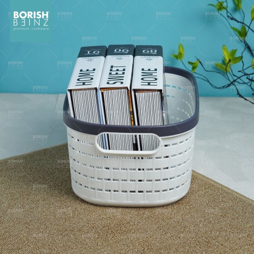 BORISH BEINZ MULTI BASKET BBHW KC21 WH(30*21*13.5cm) | 3 - Login Megastore