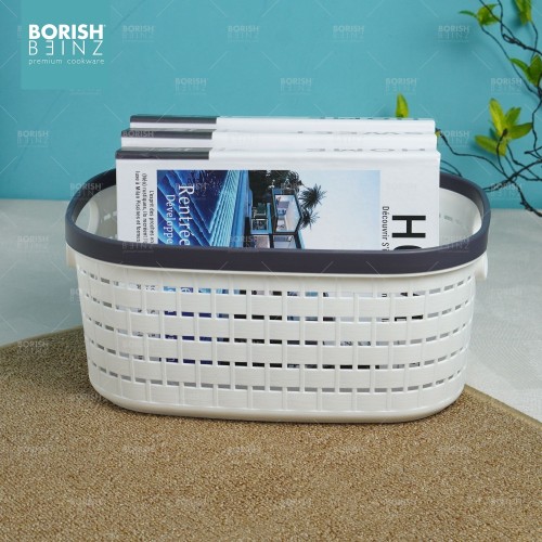 BORISH BEINZ MULTI BASKET BBHW KC21 WH(30*21*13.5cm) | 4 - Login Megastore