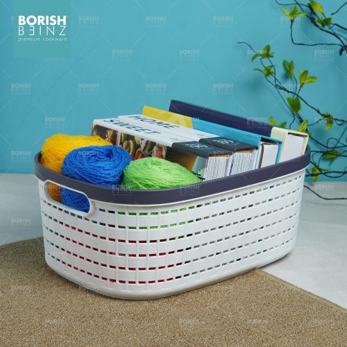 BORISH BEINZ MULTI BASKET BBHW KC22 WH(37*26*15cm) | 1 - Login Megastore