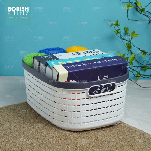 BORISH BEINZ MULTI BASKET BBHW KC22 WH(37*26*15cm) | 2 - Login Megastore