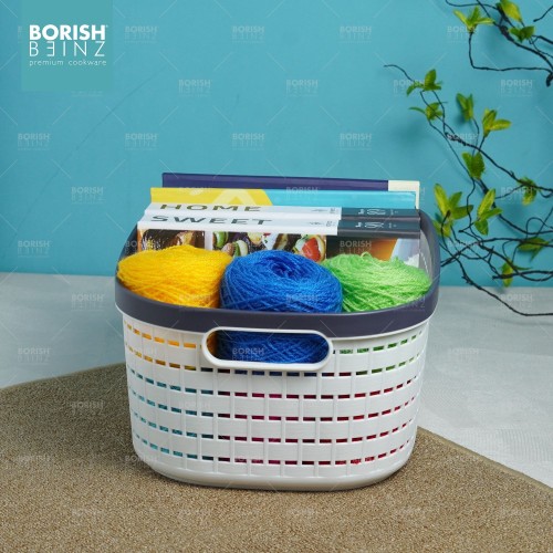 BORISH BEINZ MULTI BASKET BBHW KC22 WH(37*26*15cm) | 3 - Login Megastore