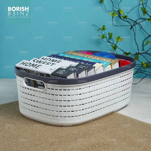 BORISH BEINZ MULTI BASKET BBHW KC23 WH(44*31*16.5cm) | 1 - Login Megastore