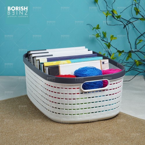 BORISH BEINZ MULTI BASKET BBHW KC23 WH(44*31*16.5cm) | 2 - Login Megastore