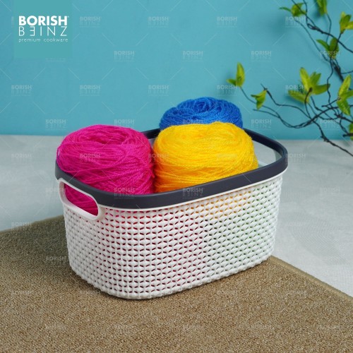 BORISH BEINZ MULTI BASKET BBHW KC37 WH(24.5*17*12.5cm) | 1 - Login Megastore