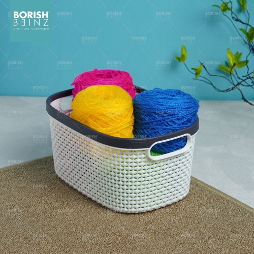 BORISH BEINZ MULTI BASKET BBHW KC37 WH(24.5*17*12.5cm) | 2 - Login Megastore