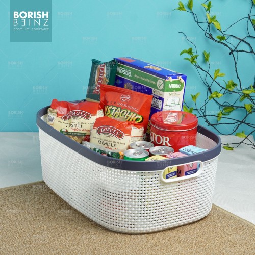 BORISH BEINZ MULTI BASKET BBHW KC40 WH(44.5*30.5*16.5cm) | 6 - Login Megastore