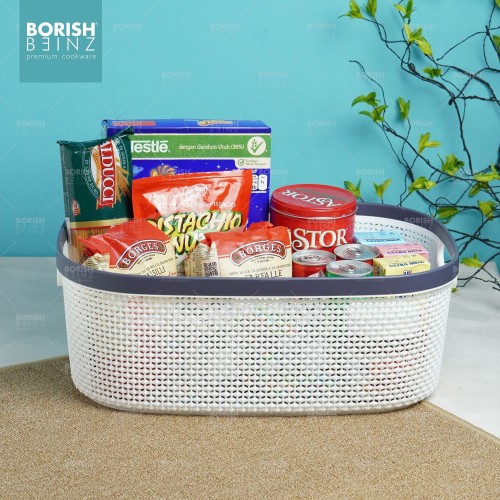 BORISH BEINZ MULTI BASKET BBHW KC40 WH(44.5*30.5*16.5cm) | 8 - Login Megastore