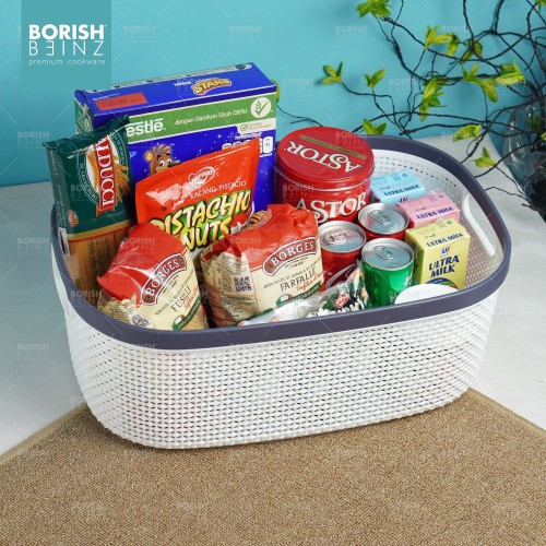 BORISH BEINZ MULTI BASKET BBHW KC40 WH(44.5*30.5*16.5cm) | 9 - Login Megastore