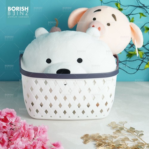 BORISH BEINZ MULTI BASKET BBHW KC63 WH(35*27*20cm) | 1 - Login Megastore