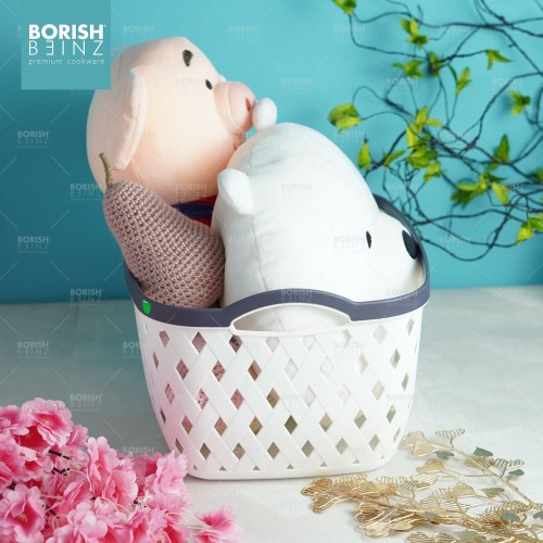 BORISH BEINZ MULTI BASKET BBHW KC63 WH(35*27*20cm) | 3 - Login Megastore