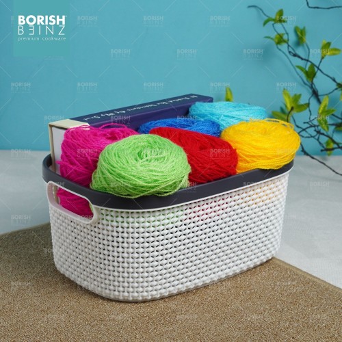 BORISH BEINZ MULTI BASKET BBHW KC38 WH(30*21*13.5cm) | 1 - Login Megastore