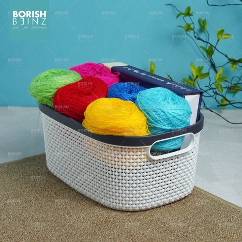 BORISH BEINZ MULTI BASKET BBHW KC38 WH(30*21*13.5cm) | 2 - Login Megastore