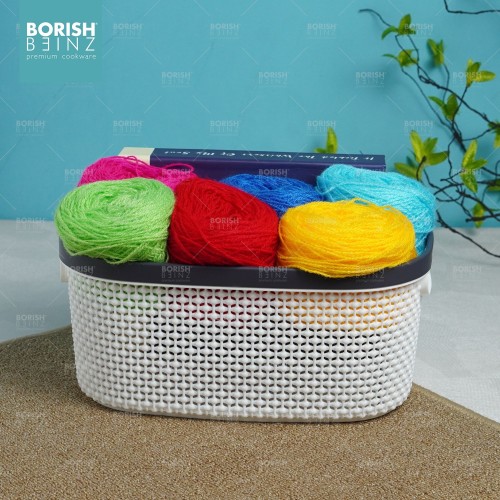 BORISH BEINZ MULTI BASKET BBHW KC38 WH(30*21*13.5cm) | 4 - Login Megastore