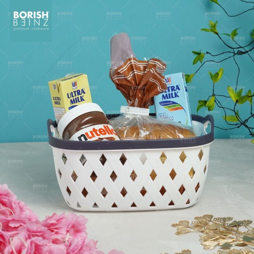 BORISH BEINZ MULTI BASKET BBHW KC61 WH(27*19*14cm) | 8 - Login Megastore