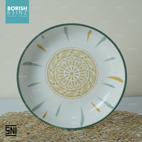 BORISH BEINZ PLATE CRMC YH 04 STONE PATTERN PLATE(7") | 2 - Login Megastore