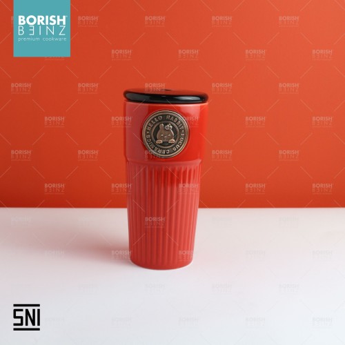 BORISH BEINZ MUG CRMC LX 17 MUG WITH STRAW | 1 - Login Megastore