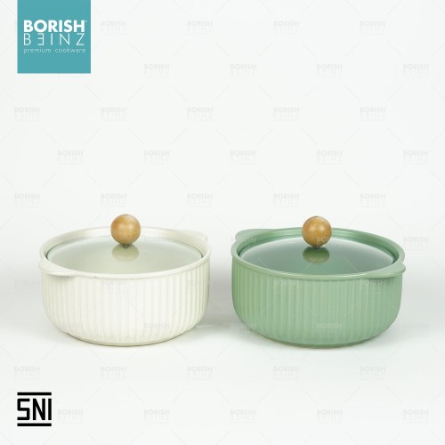 BORISH BEINZ BOWL CRMC JB NY98020 SOUP POTL WITH LID | 1 - Login Megastore