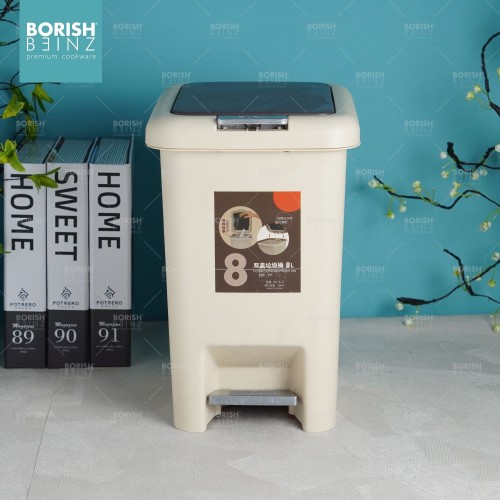 BORISH BEINZ TEMPAT SAMPAH BBHW A001 BG/BW | 3 - Login Megastore