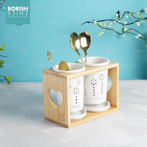 BORISH BEINZ TEMPAT SENDOK KH 10 CHOPSTICK /SPOON HOLDER | 2 - Login Megastore