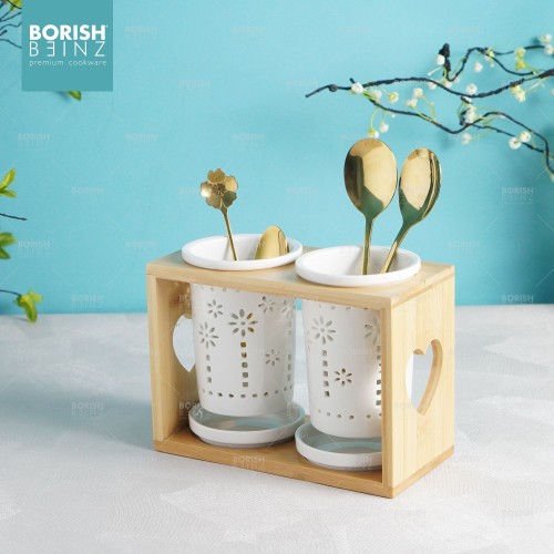 BORISH BEINZ TEMPAT SENDOK KH 10 CHOPSTICK /SPOON HOLDER | 3 - Login Megastore