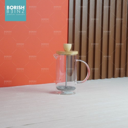 BORISH BEINZ TEA POT BY 3 TEA CUPS 350ML(11.5*8.5*17.5cm) | 1 - Login Megastore