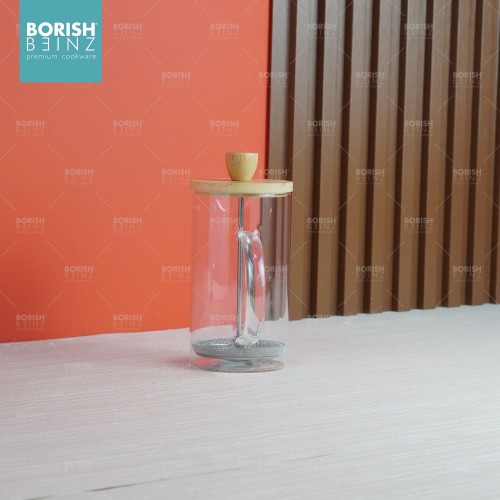 BORISH BEINZ TEA POT BY 4 TEA CUPS 600ML(14*10*19cm) | 3 - Login Megastore