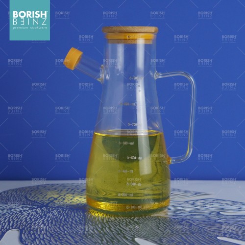 BORISH BEINZ BOTOL MINYAK LX 7 GLASS OILPOT 900ML | 4 - Login Megastore