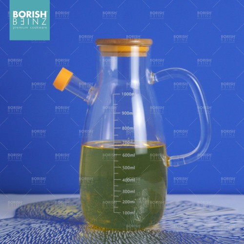 BORISH BEINZ BOTOL MINYAK LX 9 GLASS OILPOT 1000ML | 4 - Login Megastore