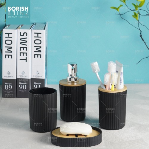 BORISH BEINZ BOTOL DISPENSER SABUN BBHW 8261 BL(set4pcs) | 1 - Login Megastore