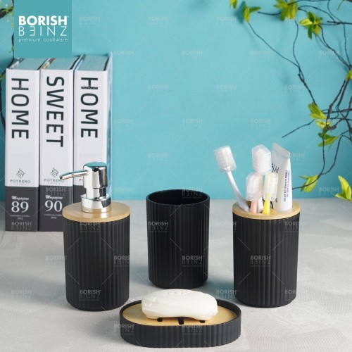 BORISH BEINZ BOTOL DISPENSER SABUN BBHW 8261 BL(set4pcs) | 2 - Login Megastore