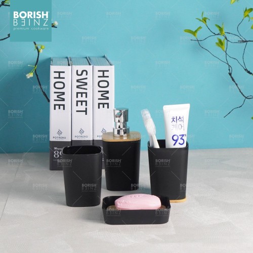 BORISH BEINZ BOTOL DISPENSER SABUN BBHW 6617 BL(set4pcs) | 1 - Login Megastore