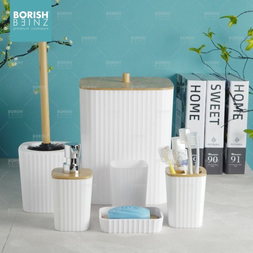 BORISH BEINZ BOTOL DISPENSER SABUN BBHW-6638 WH(set6cs) | 1 - Login Megastore