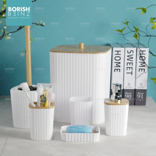 BORISH BEINZ BOTOL DISPENSER SABUN BBHW-6638 WH(set6cs) | 2 - Login Megastore