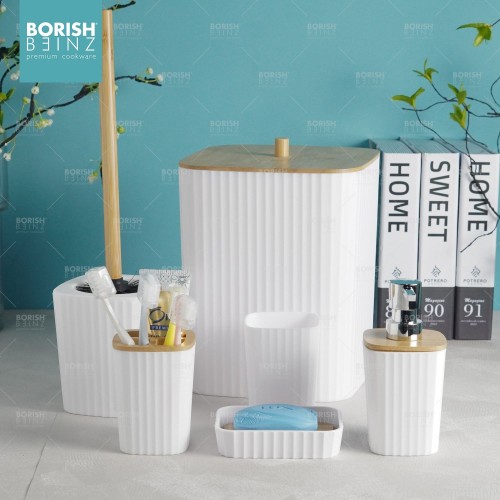 BORISH BEINZ BOTOL DISPENSER SABUN BBHW-6638 WH(set6cs) | 3 - Login Megastore