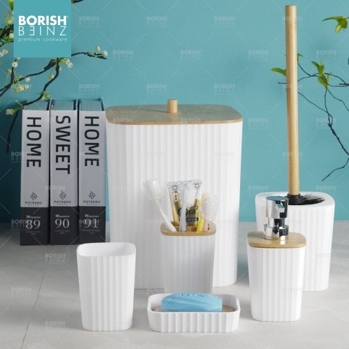 BORISH BEINZ BOTOL DISPENSER SABUN BBHW-6638 WH(set6cs) | 4 - Login Megastore