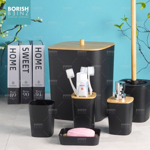 BORISH BEINZ BOTOL DISPENSER SABUN BBHW 6628 BL(set6pcs) | 2 - Login Megastore