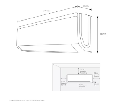 ELECTROLUX SPLIT AC ESM093C1NA | 5 - Login Megastore