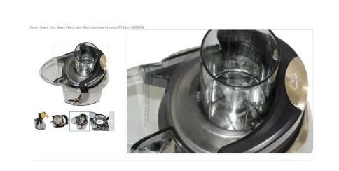 ELECTROLUX JUICER  ETJE1 40SS | 3 - Login Megastore