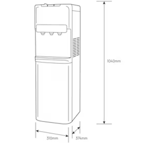 ELECTROLUX-STANDING WATER DISPENSER-EDBMFDXSF | 4 - Login Megastore