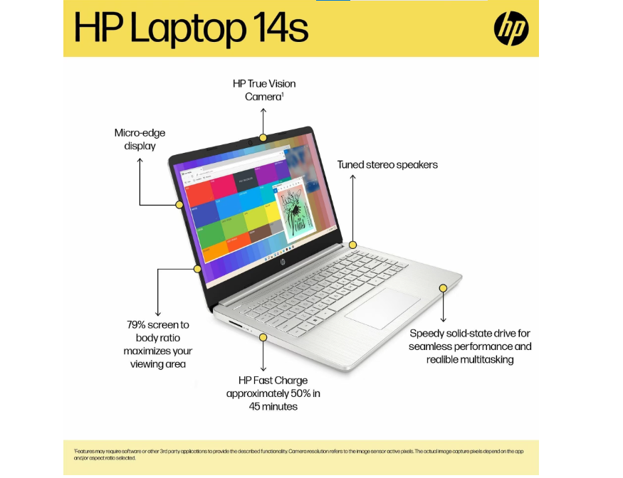 HP NOTEBOOK LAPTOP 14S DQ4016TU I5 1155G7 (KI) | 9 - Login Megastore