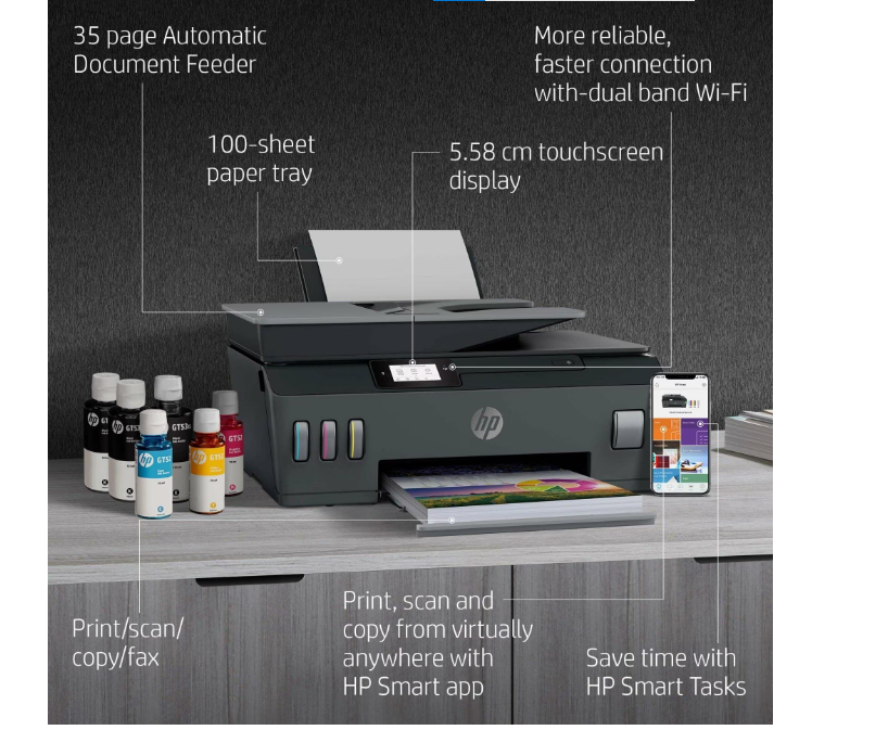 HP INKJET PRINTER HP SMART TANK 615 AIO PRINTER (KI) | 9 - Login Megastore