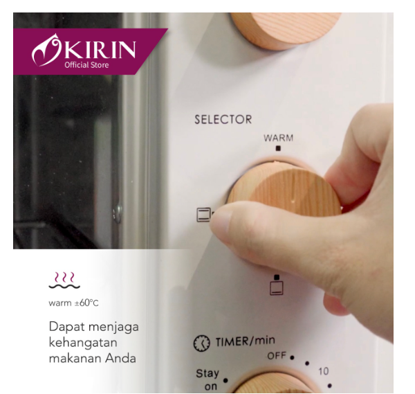 KIRIN ELECTRIC OVEN KBO350WB PURPLE | 6 - Login Megastore