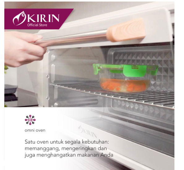 KIRIN ELECTRIC OVEN KBO350WB PURPLE | 7 - Login Megastore