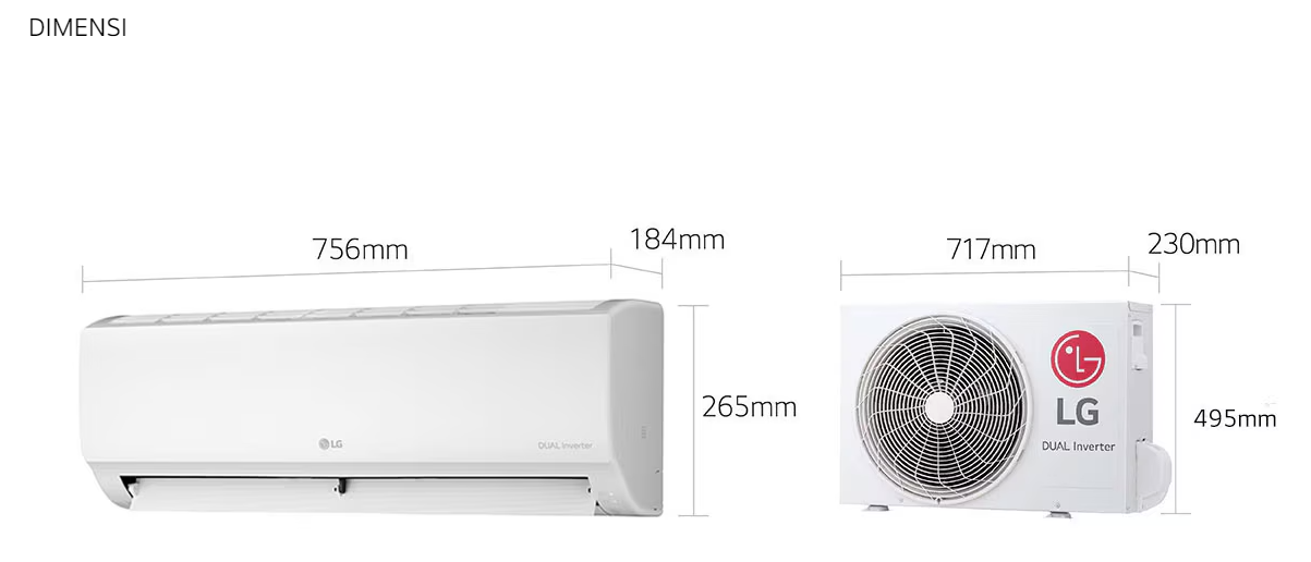 LG SPLIT AC  T09EV5 | 13 - Login Megastore