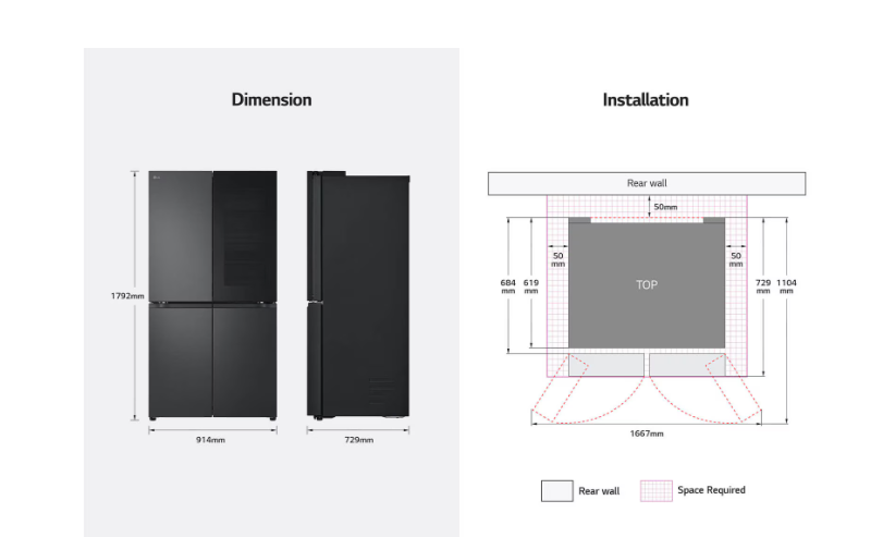 LG SIDE BY SIDE 4D GCV24FFCHB | 10 - Login Megastore