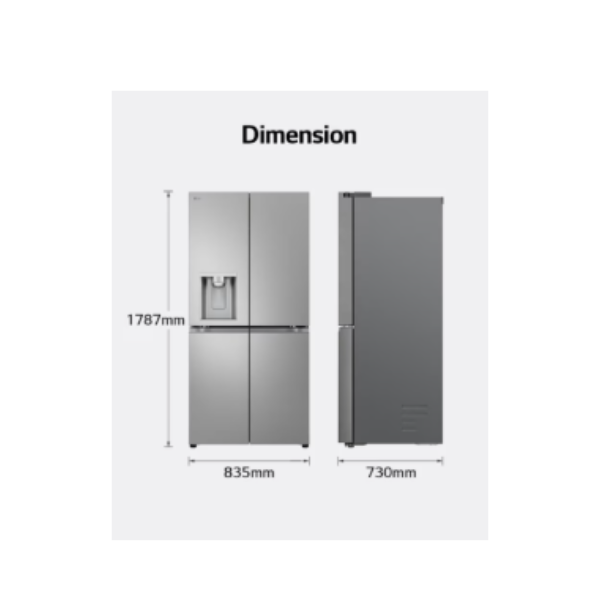 LG-SIDE BY SIDE 4D-GCL22FFLQB | 3 - Login Megastore