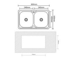 LINEA SINK SNTR VALENCIA2BS/S | 4 - Login Megastore