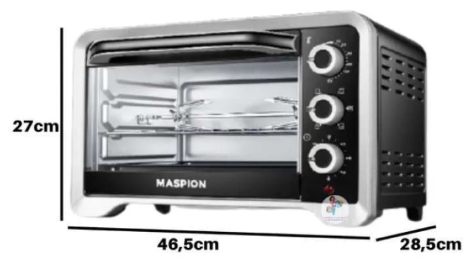 MASPION ELECTRIC OVEN MOT 2001BS | 3 - Login Megastore